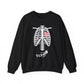 Pregnant Skeleton Halloween Crewneck Sweatshirt - Samberule