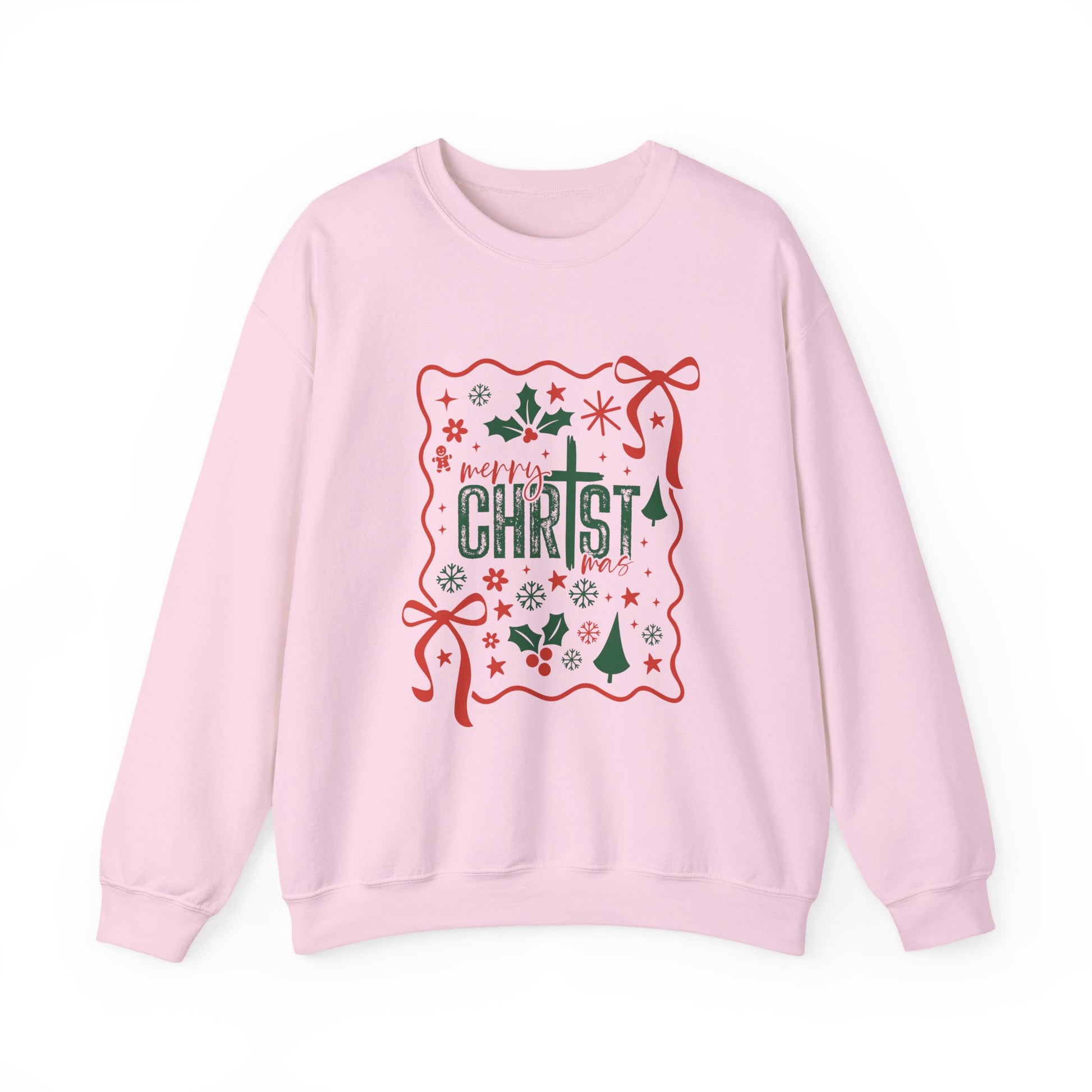 Merry Christ Christmas Crewneck Sweatshirt - Samberule