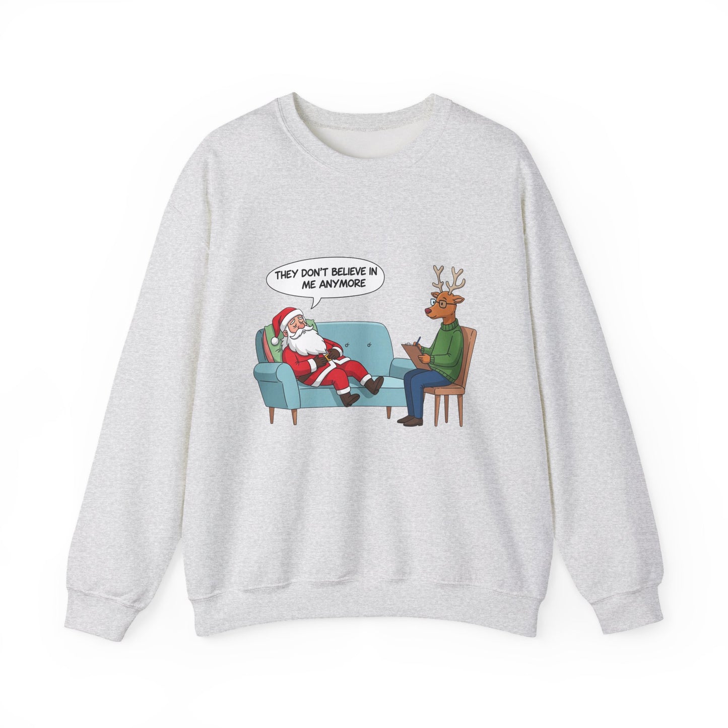 Cheerful Christmas Crewneck Sweatshirt