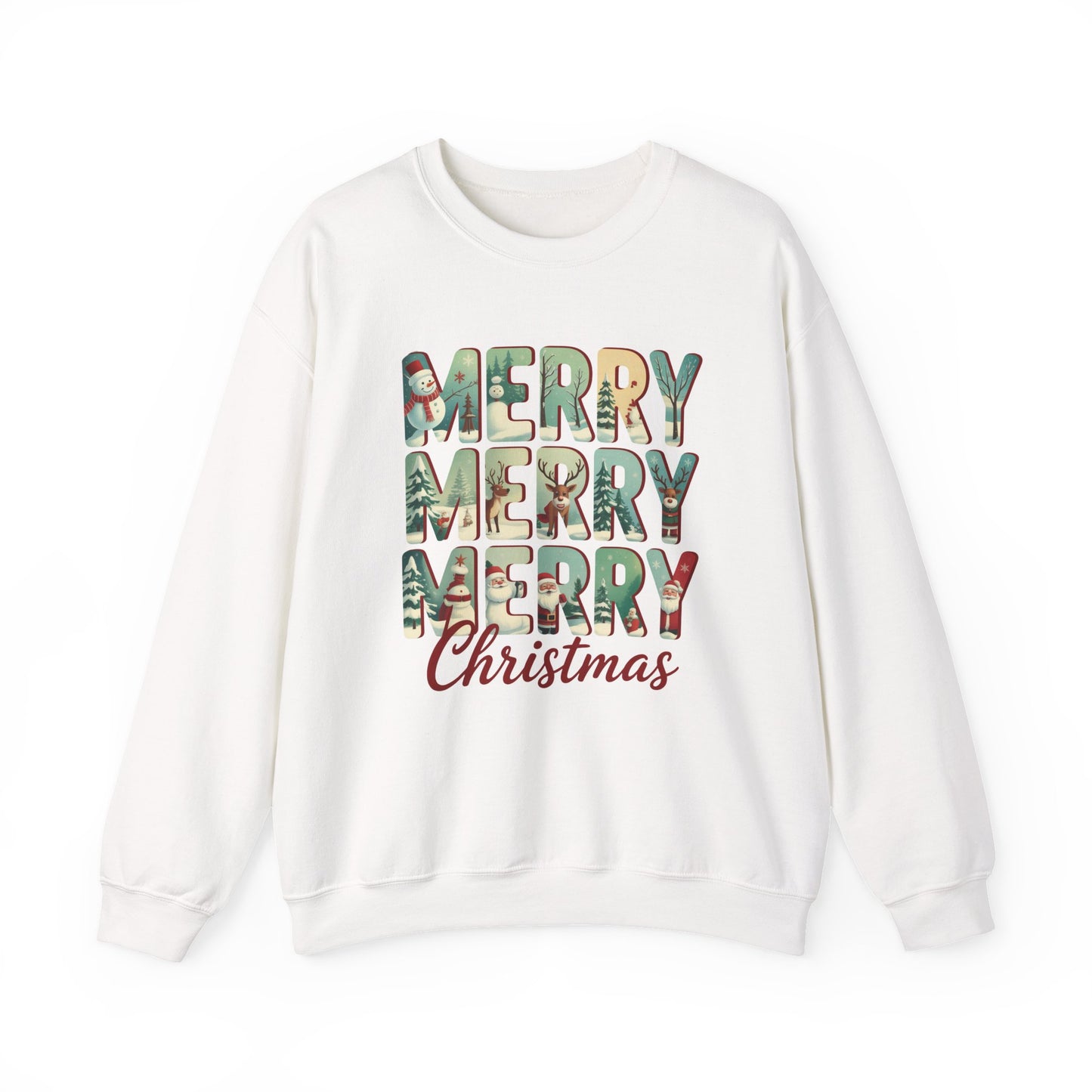 Merry Christmas Crewneck Sweatshirt