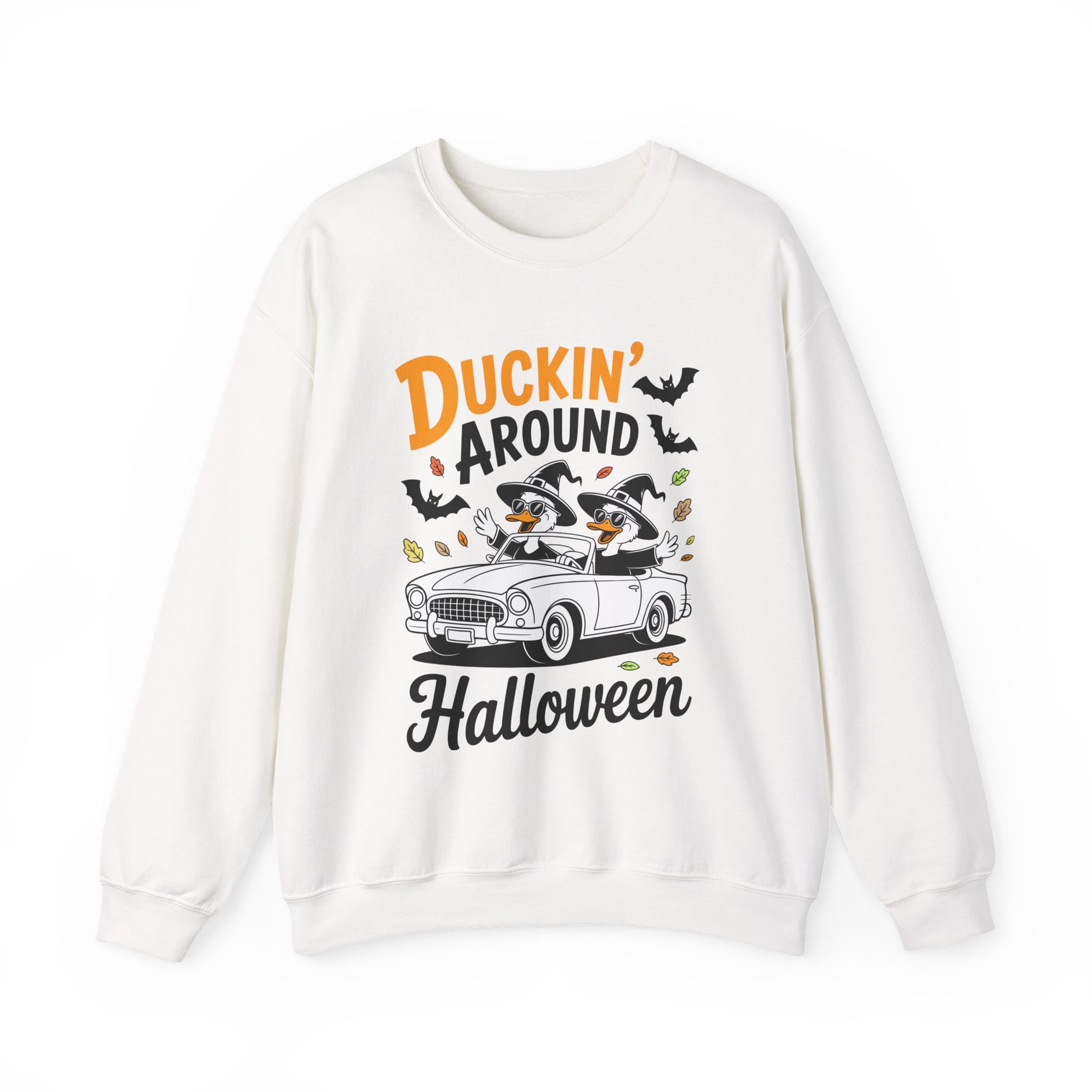 Duckin' Around Halloween Crewneck Sweatshirt - Samberule