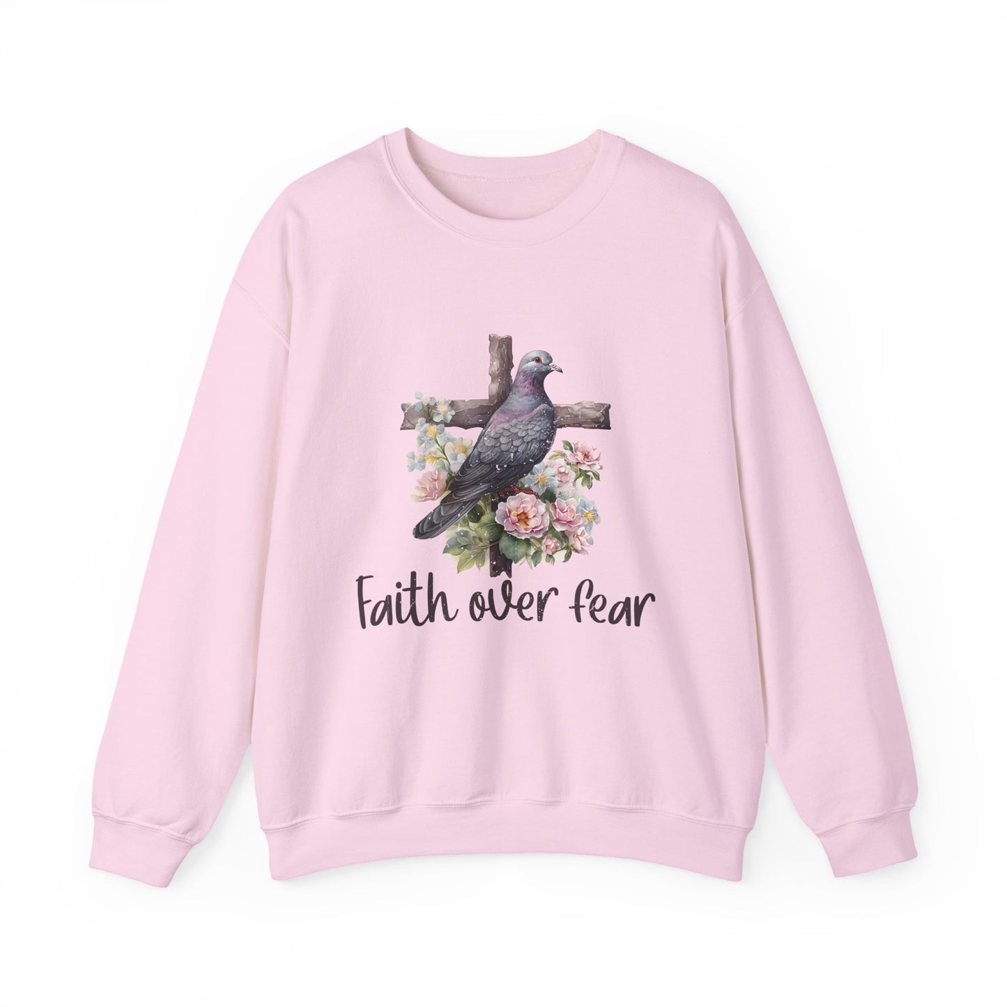 "Faith Over Fear" Faith Crewneck Sweatshirt