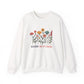 Raising Wildflowers Mental Health Crewneck Sweatshirt