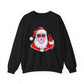 Santa Peace Christmas Crewneck Sweatshirt