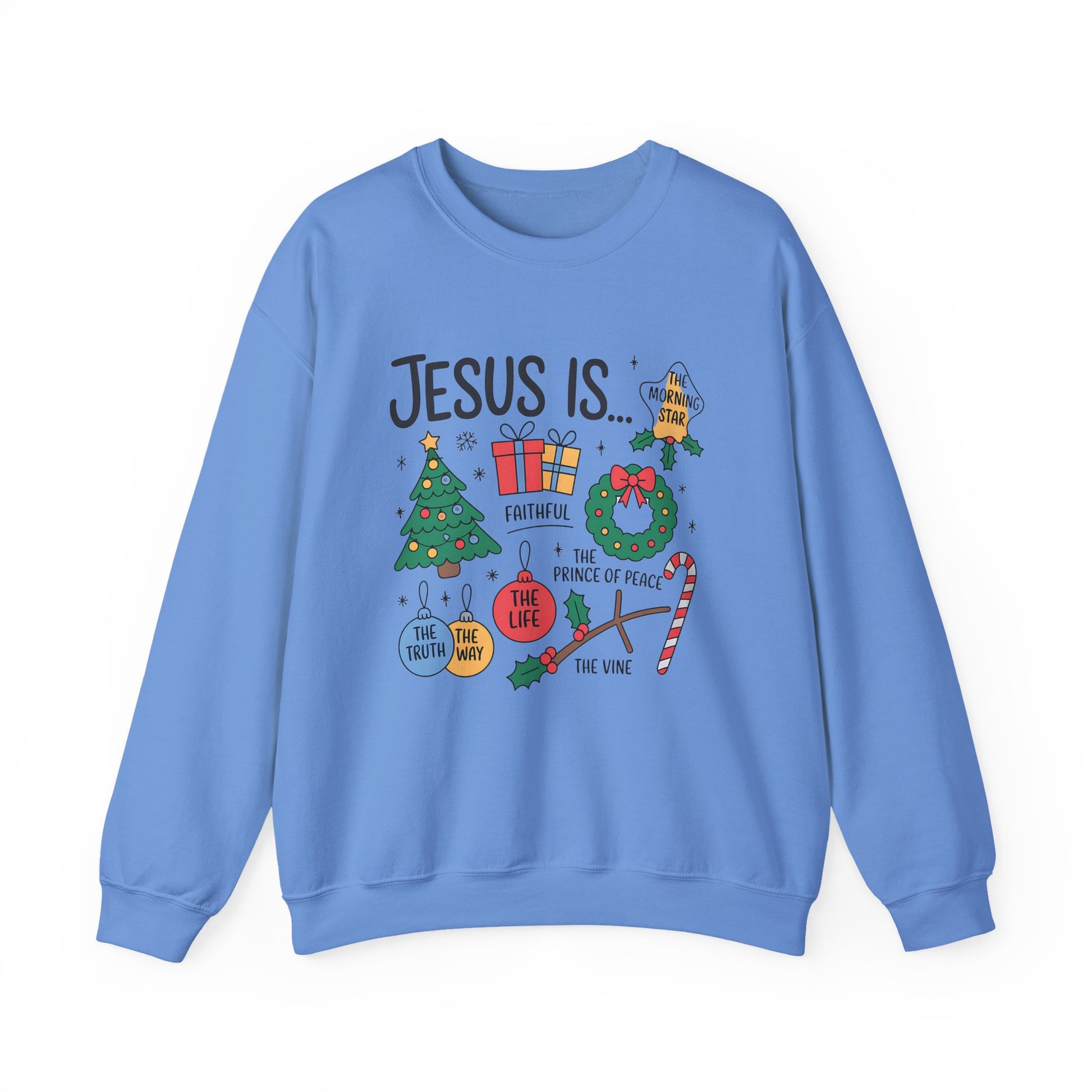 Jesus Christmas Crewneck Sweatshirt - Samberule