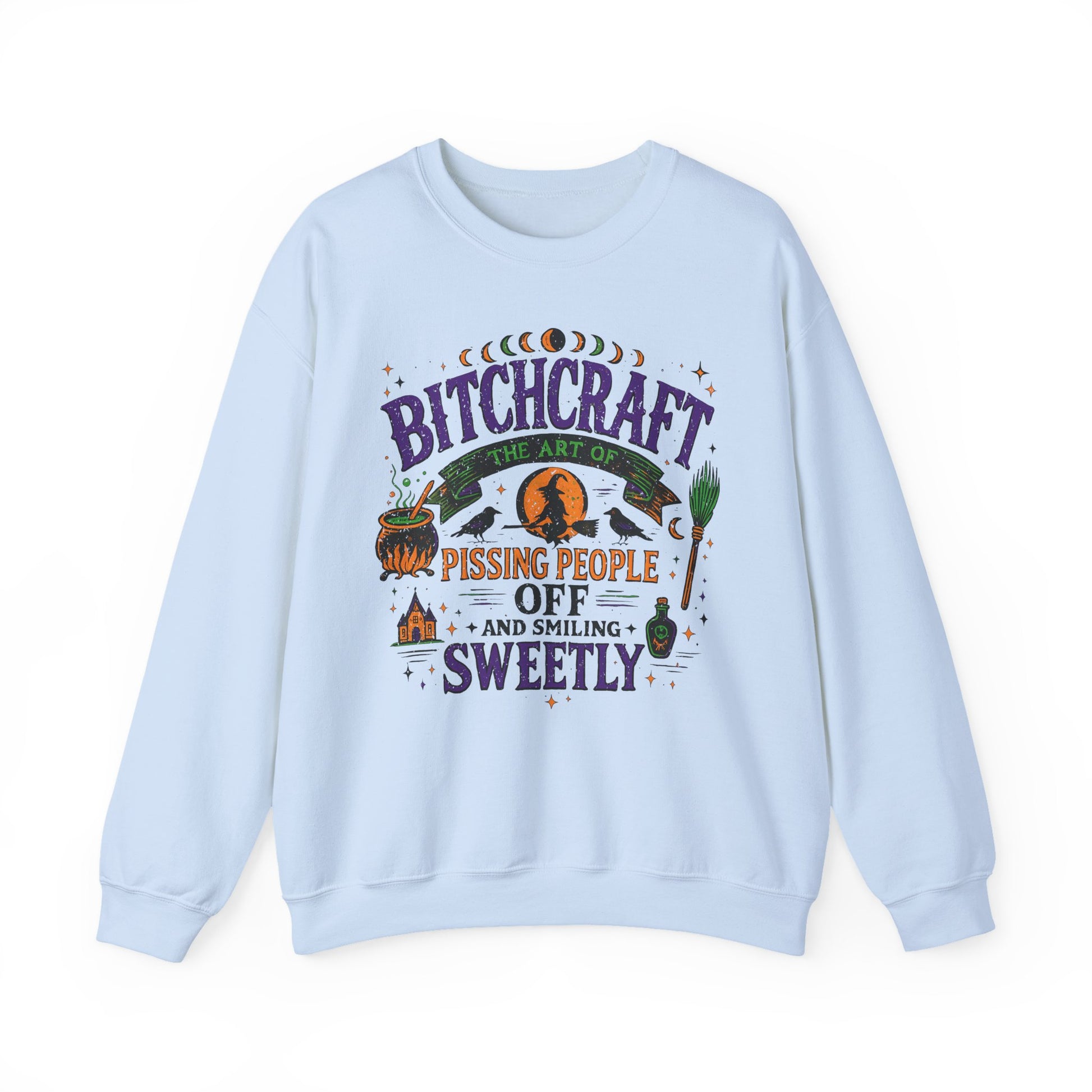 Bitchcraft Halloween Crewneck Sweatshirt - Samberule