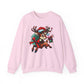 Holiday Reindeer Christmas Crewneck Sweatshirt