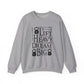 Lift Heavy Dream Big Gym Crewneck Sweatshirt