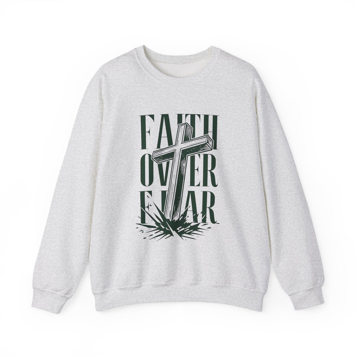 "Faith Over Fear" Faith Crewneck Sweatshirt