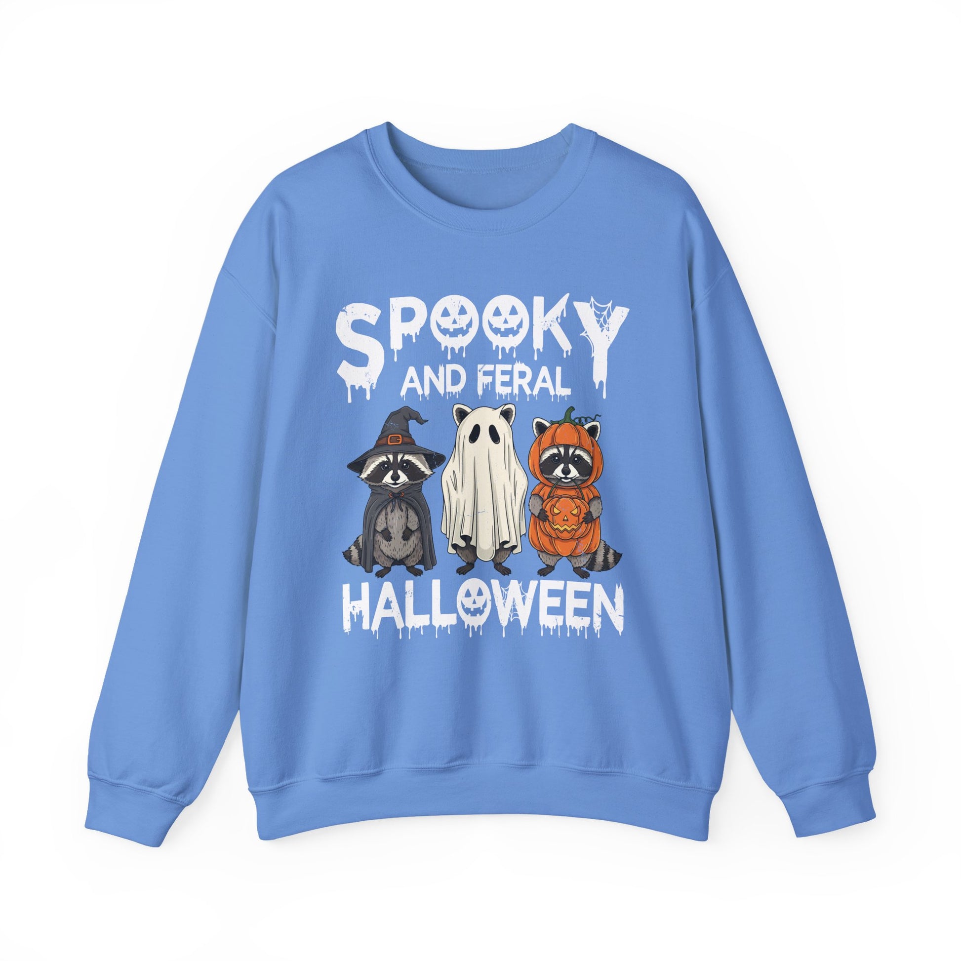 Spooky and Feral Halloween Crewneck Sweatshirt - Samberule