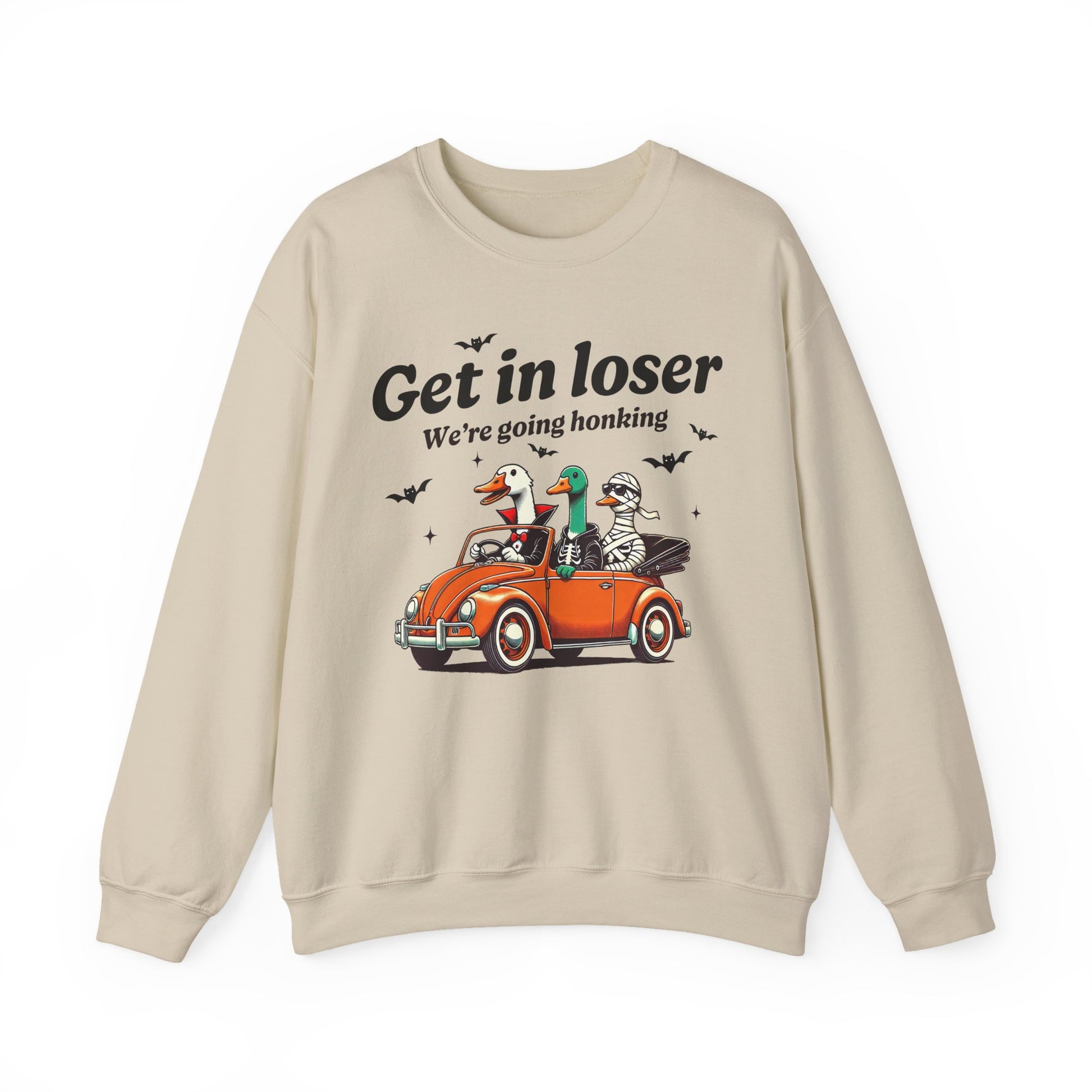 Get in Loser, We're Going Honking Halloween Crewneck Sweatshirt - Samberule
