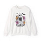 Halloween Ghost Cat Halloween Crewneck Sweatshirt - Samberule