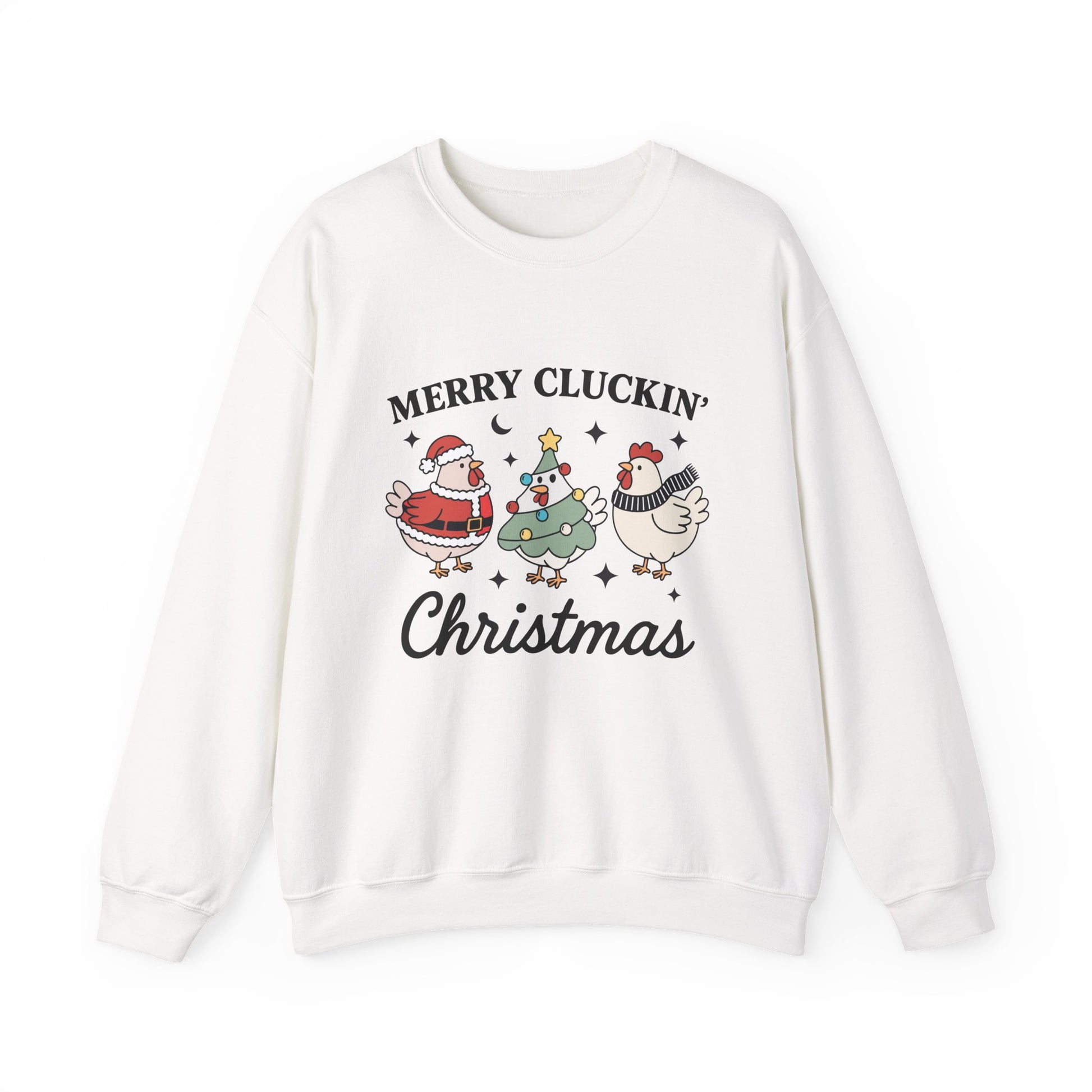 Merry Cluckin' Christmas Crewneck Sweatshirt - Samberule