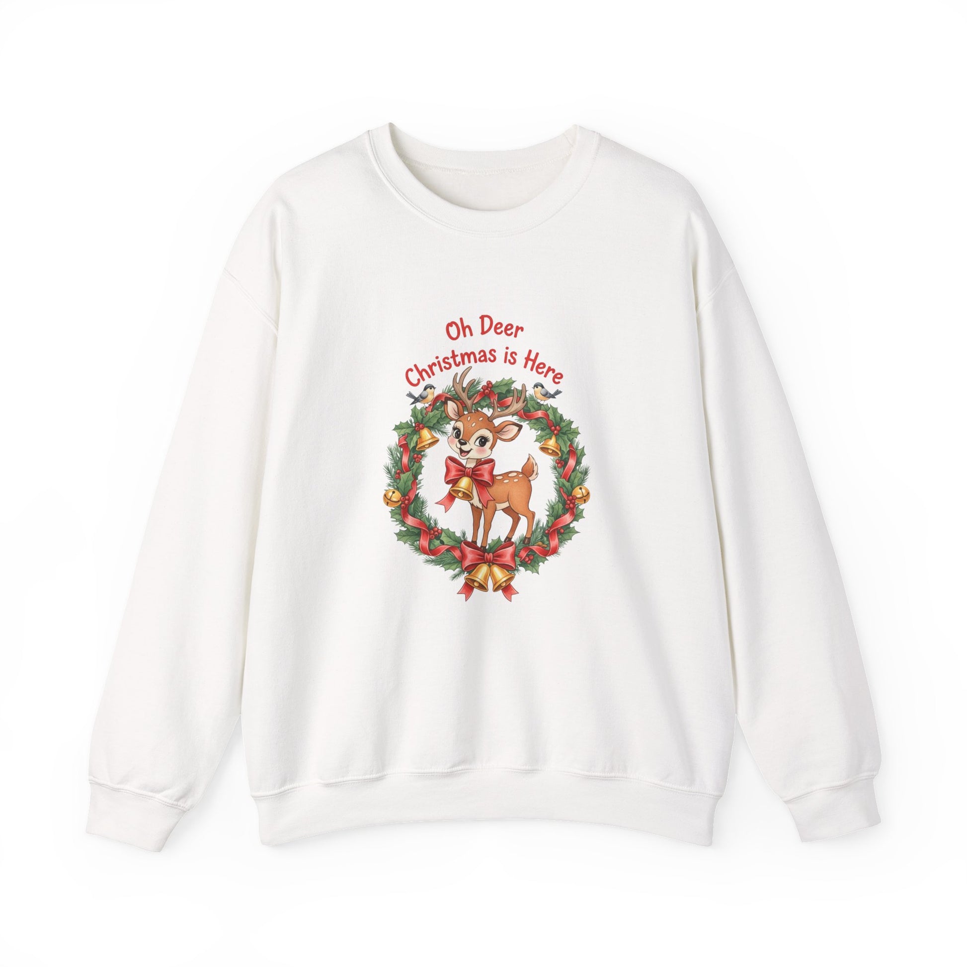 Oh Deer Christmas Crewneck Sweatshirt - Samberule