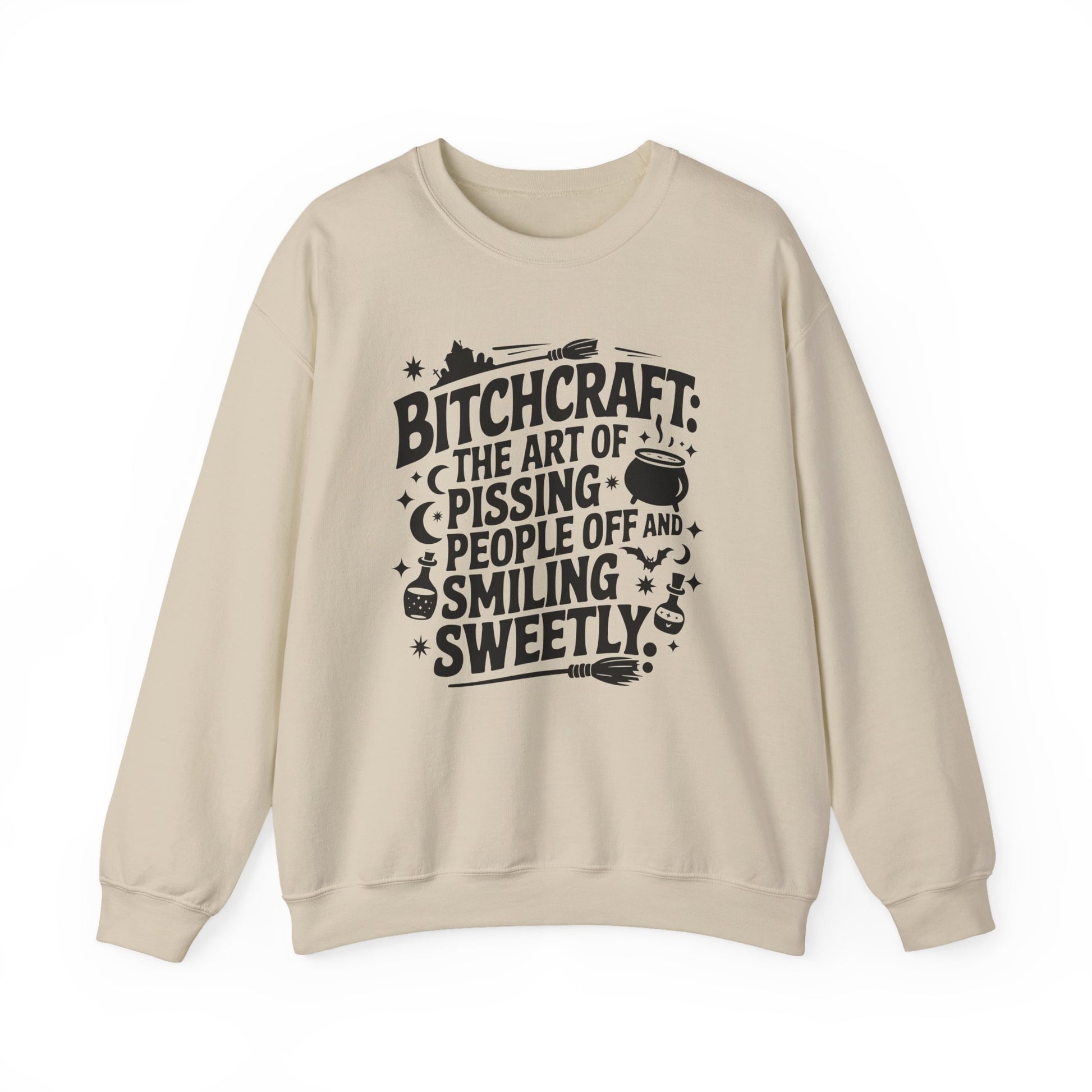 Bitchcraft Halloween Crewneck Sweatshirt - Samberule
