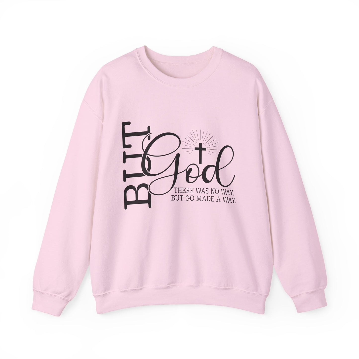 Inspirational Christian Faith Crewneck Sweatshirt