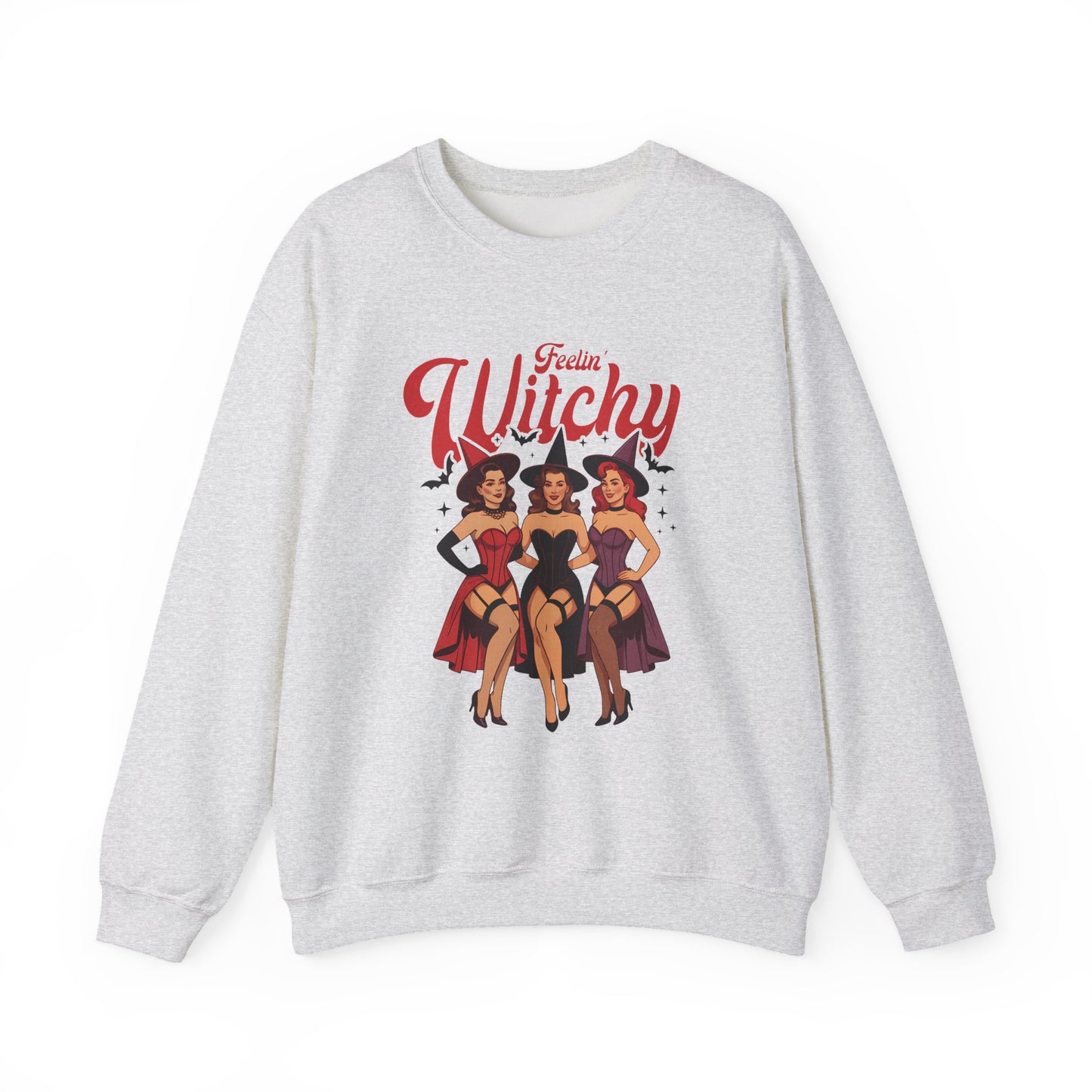 Witchy Halloween Crewneck Sweatshirt - Samberule