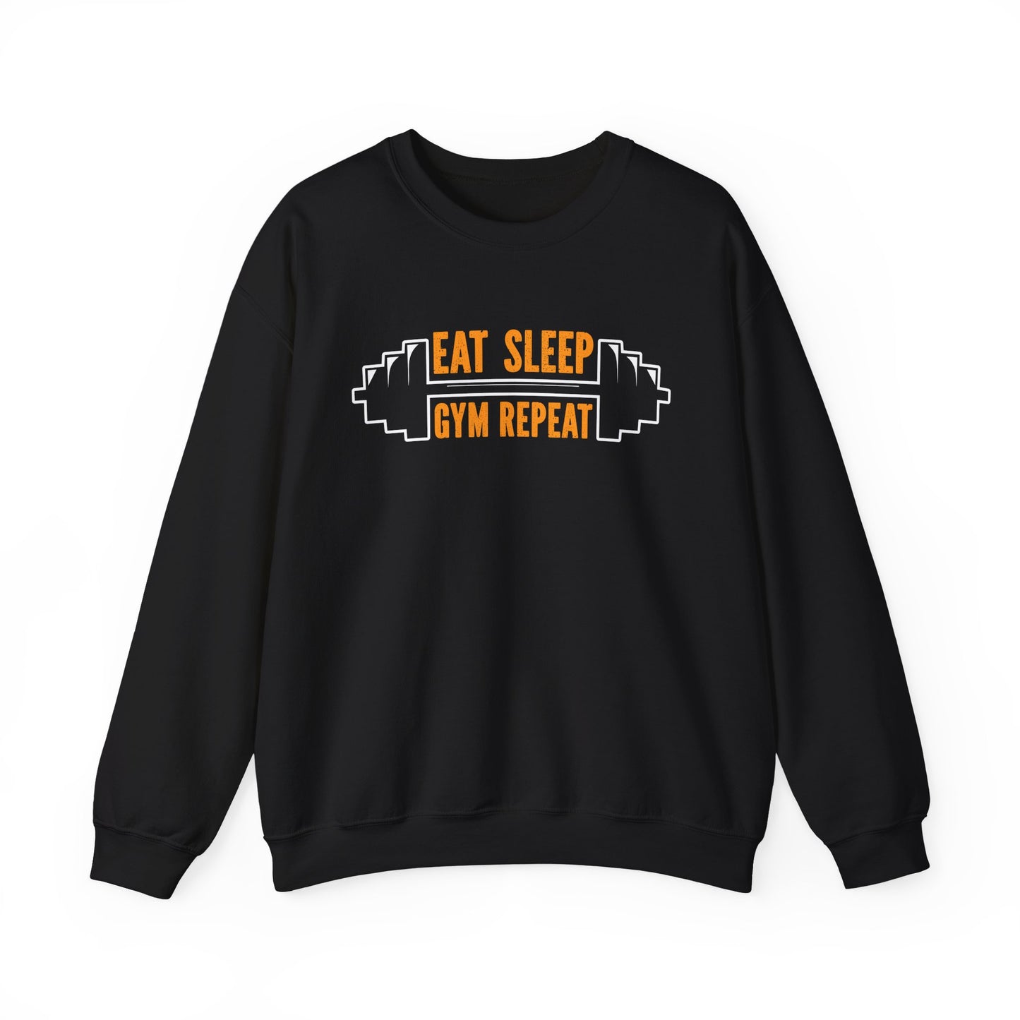 Eat Sleep Gym Repeat Gym Crewneck Sweatshirt
