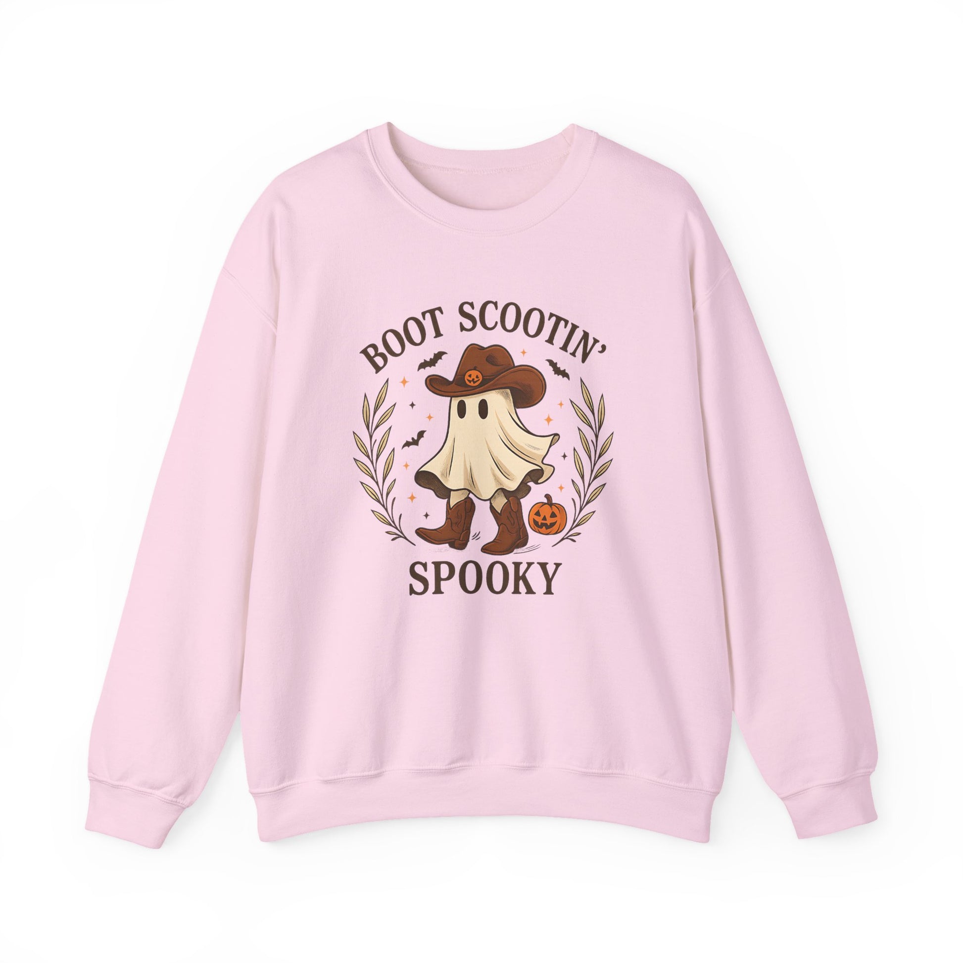 Boot Scootin Spooky Halloween Crewneck Sweatshirt - Samberule