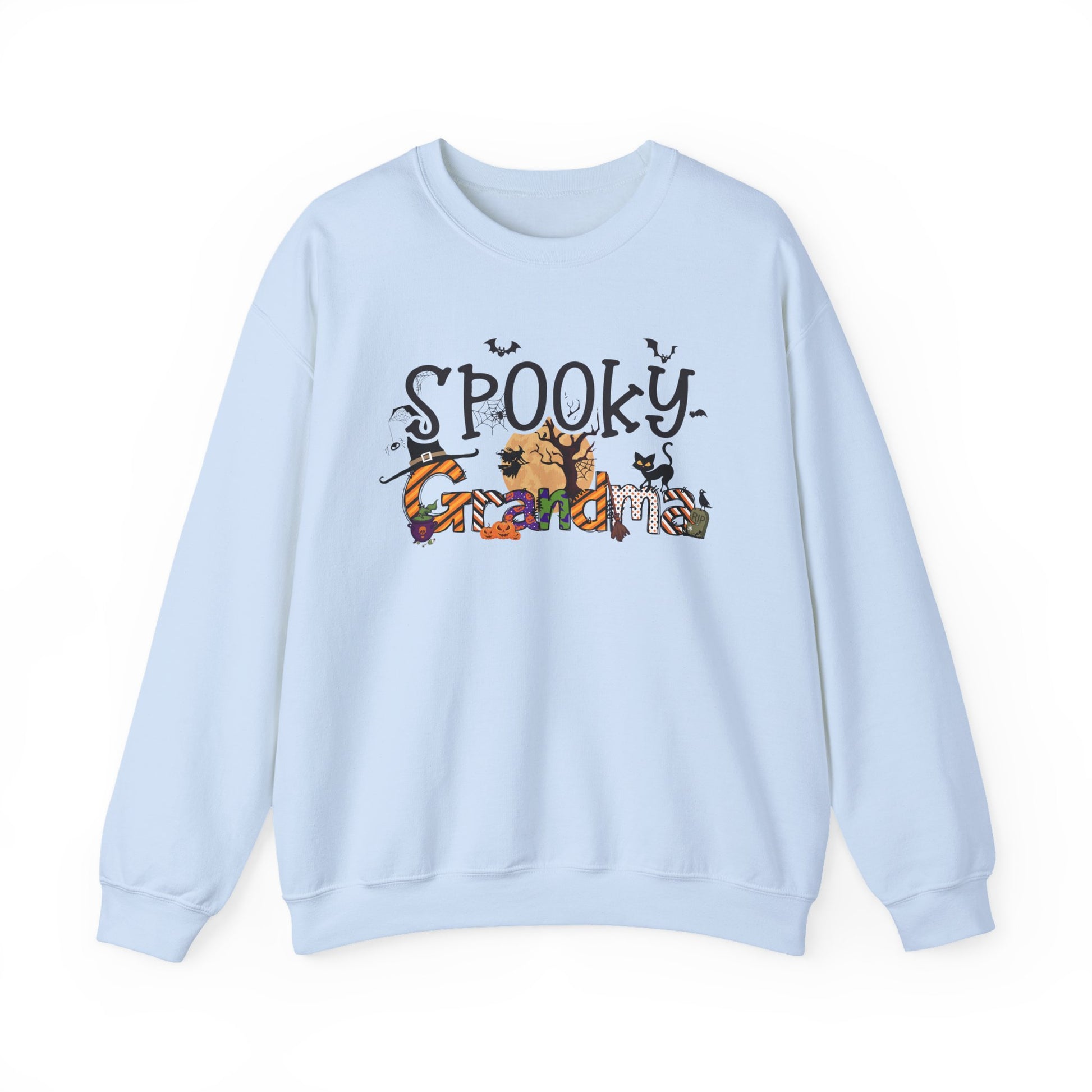 Spooky Grandma Halloween Crewneck Sweatshirt - Samberule