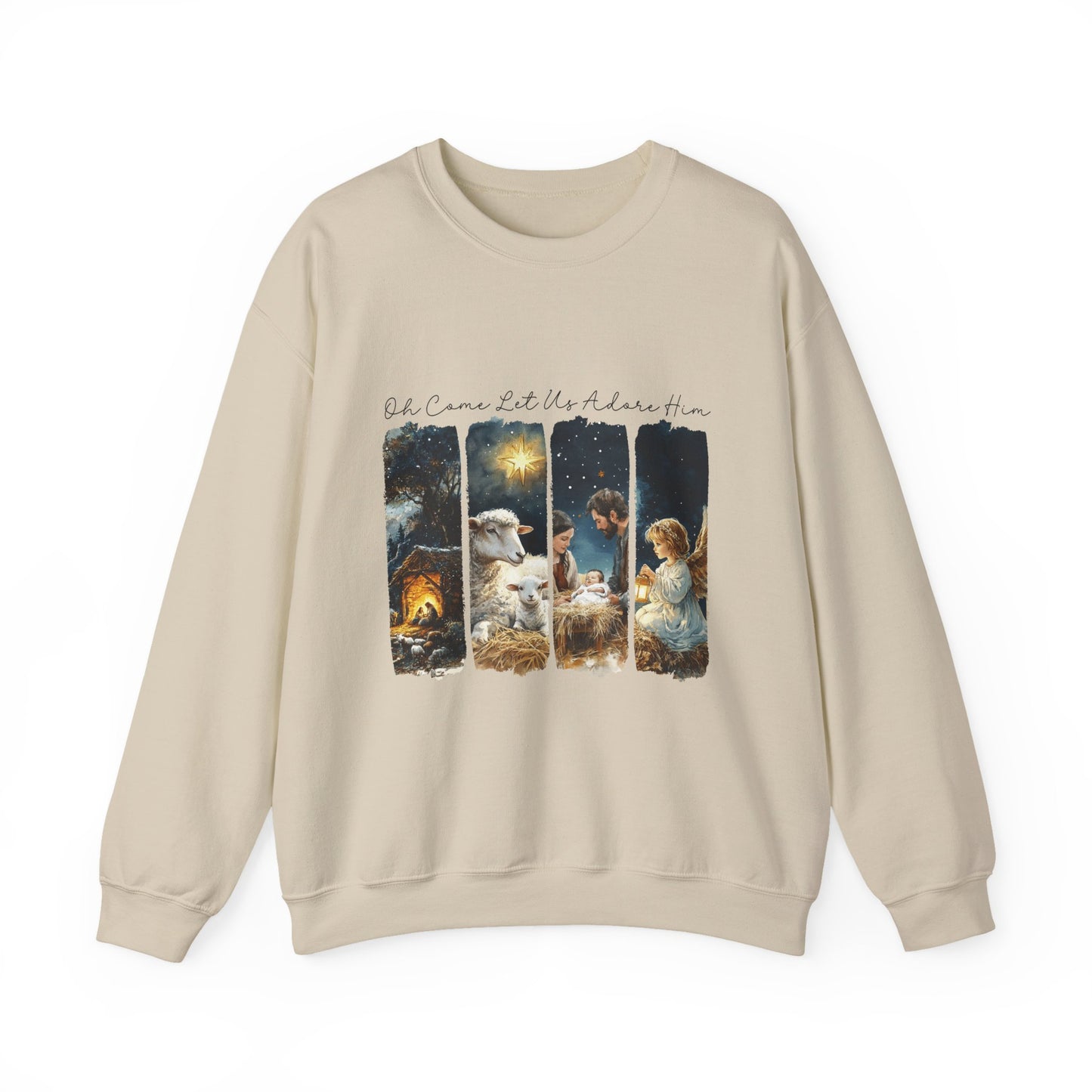 Jesus Christmas Crewneck Sweatshirt - Samberule