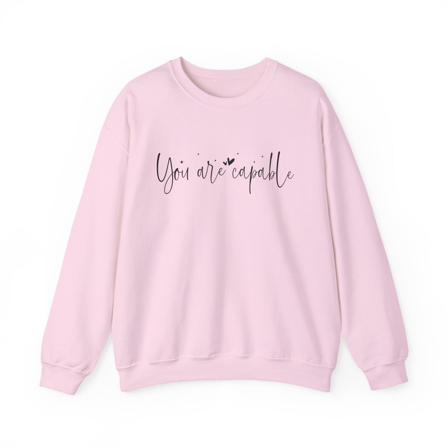 'You Are Capable' Mental Health Crewneck Sweatshirt