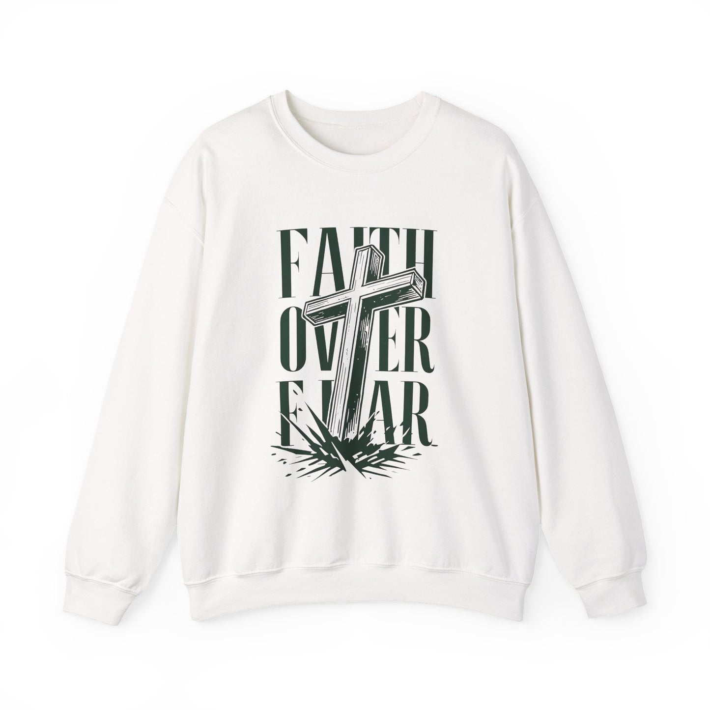 "Faith Over Fear" Faith Crewneck Sweatshirt