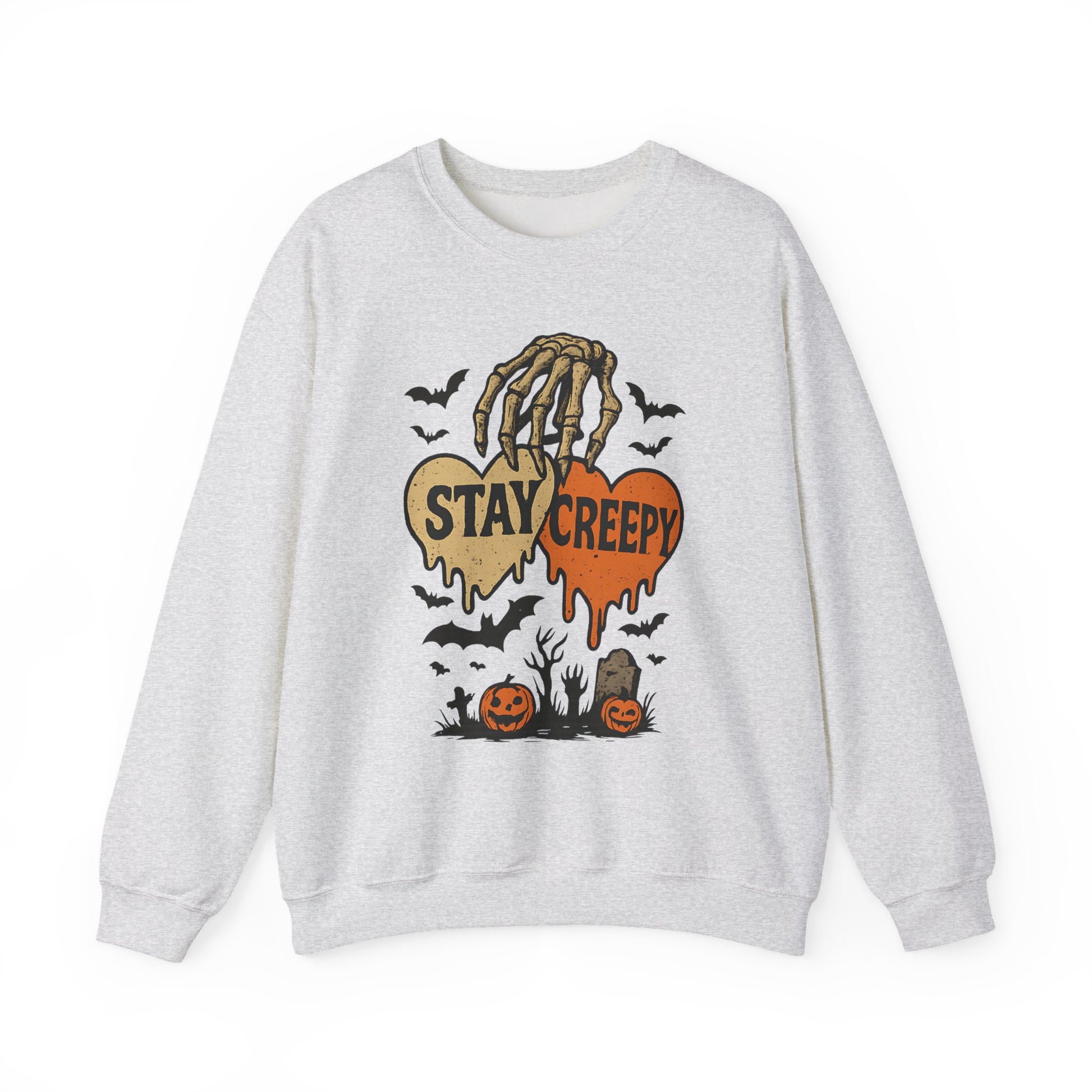 Stay Creepy Halloween Crewneck Sweatshirt - Samberule