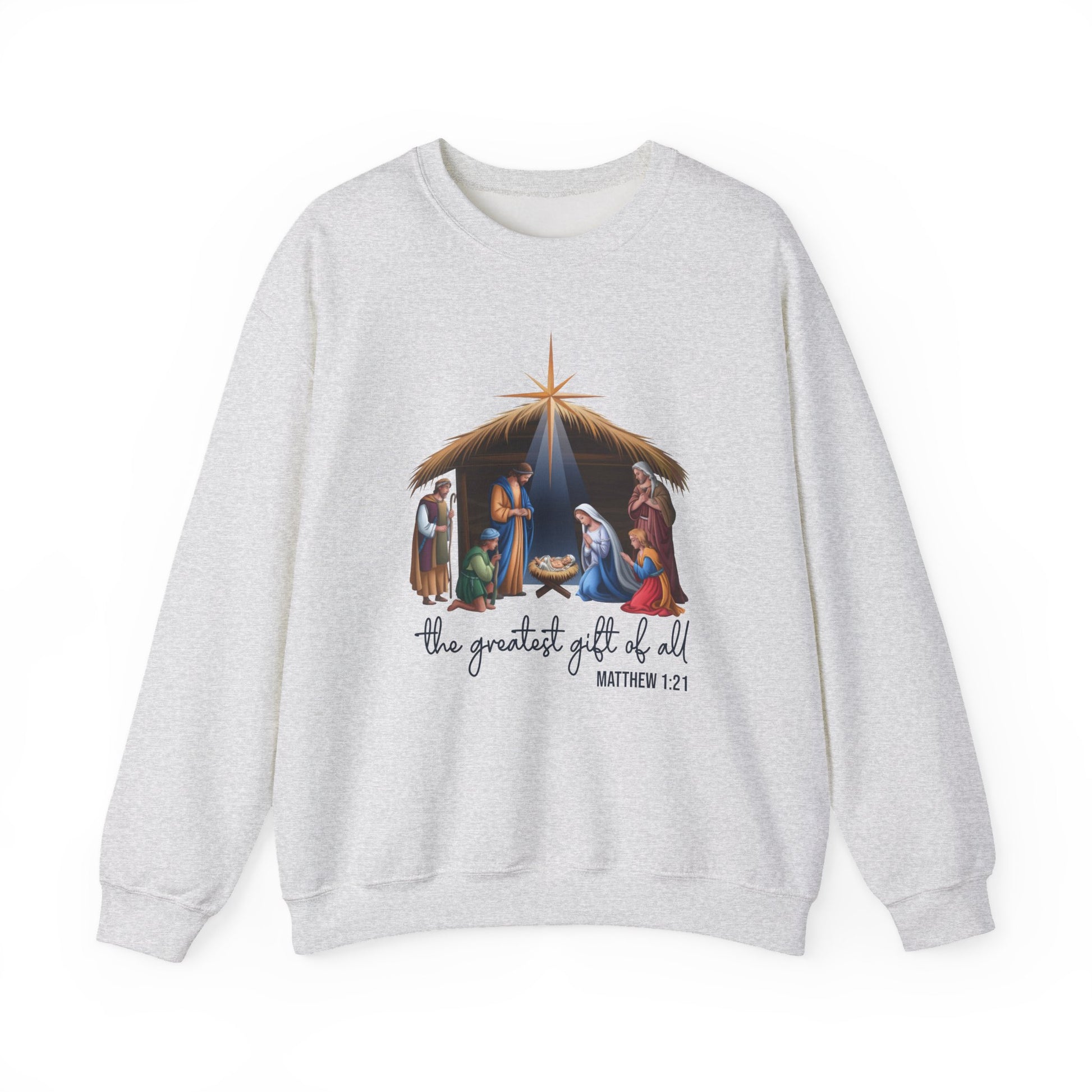The Greatest Gift Of All Christmas Crewneck Sweatshirt - Samberule