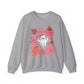 Ghost Floral Halloween Crewneck Sweatshirt - Samberule