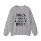 Inhale Confidence Exhale Doubt Motivational Crewneck Sweatshirt