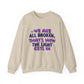 Perfect for Self-Care Motivational Mental Health Crewneck Sweatshirt