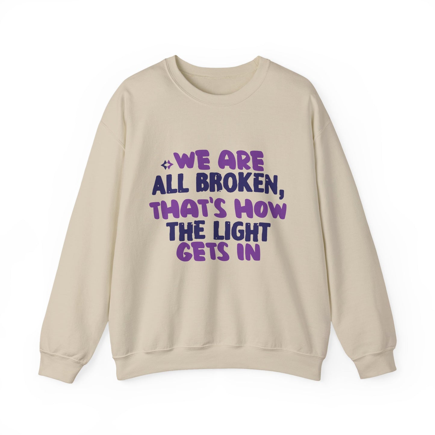 Perfect for Self-Care Motivational Mental Health Crewneck Sweatshirt