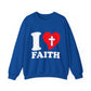 I Love Faith Crewneck Sweatshirt