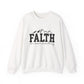 "FAITH Can Move Mountains" Motivational Crewneck Sweatshirt
