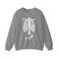 Pregnant Skeleton Halloween Crewneck Sweatshirt - Samberule