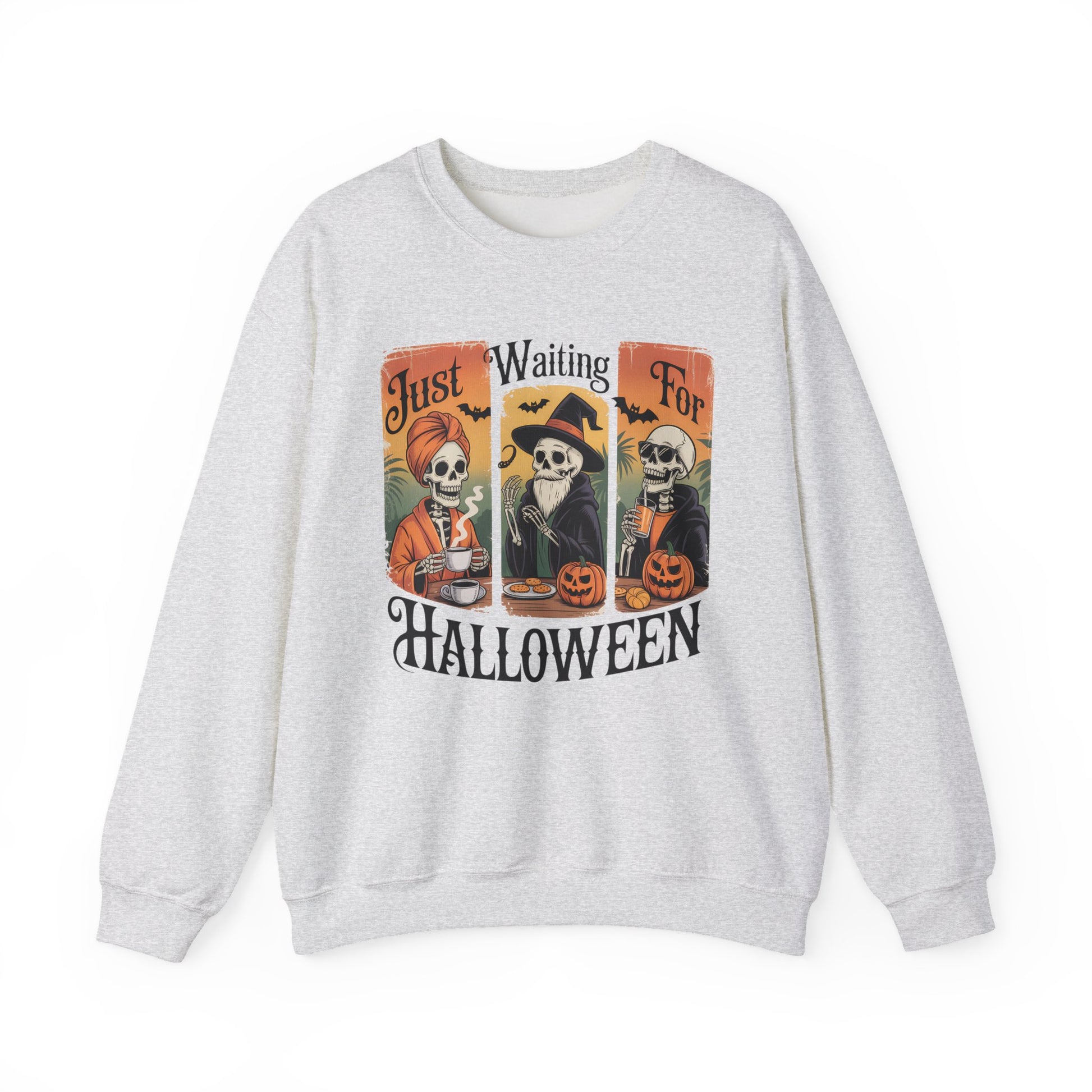Just Waiting for Halloween Crewneck Sweatshirt - Samberule