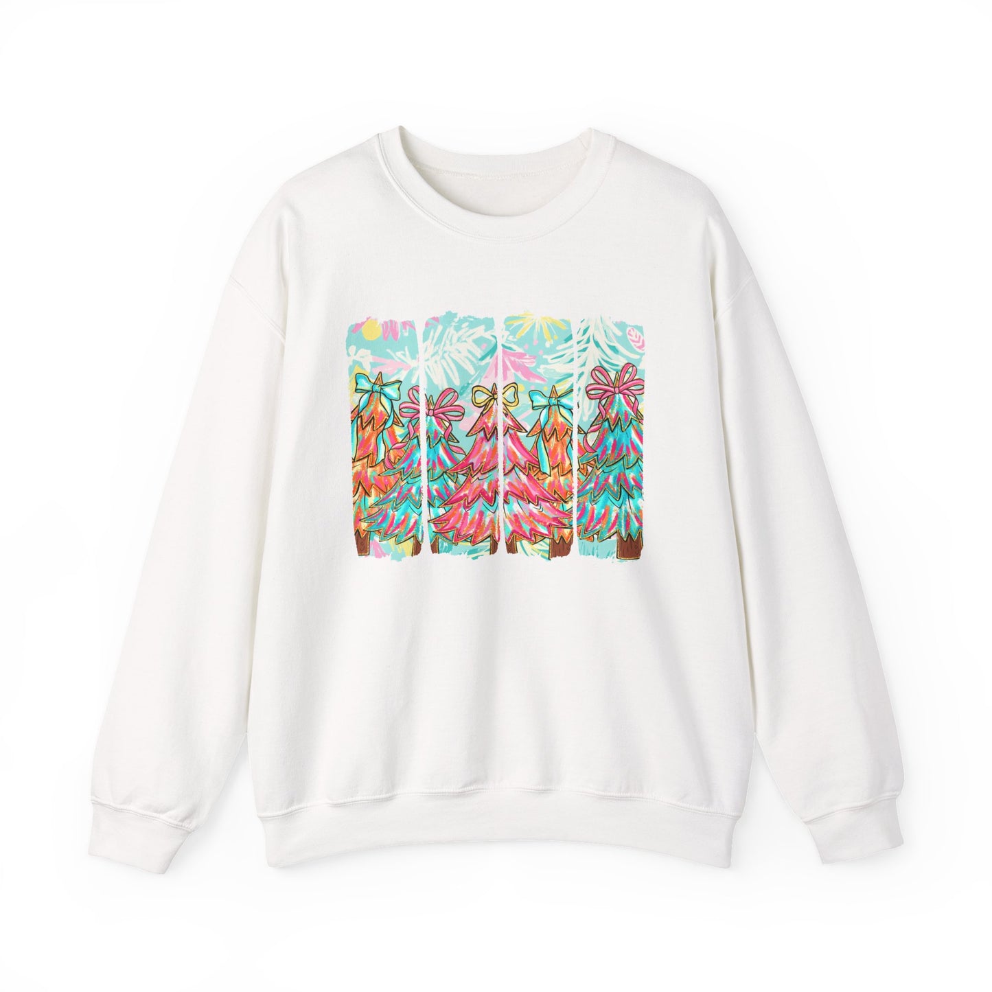 Vibrant Holiday Christmas Crewneck Sweatshirt