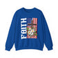 Inspired USA Faith Crewneck Sweatshirt