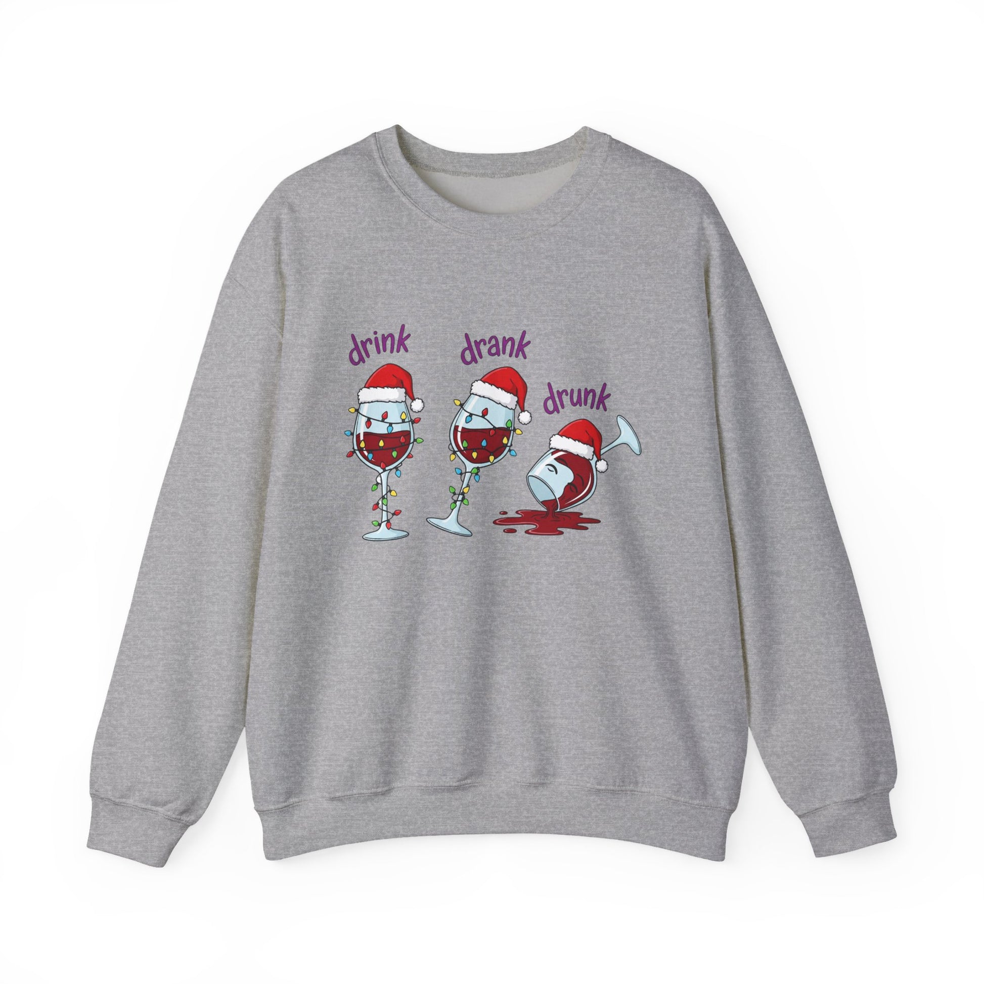 Drink Themed Christmas Crewneck Sweatshirt - Samberule