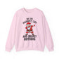 On The Naughty List Christmas Crewneck Sweatshirt - Samberule