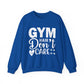 Gym Hair Don't Care Gym Crewneck Sweatshirt