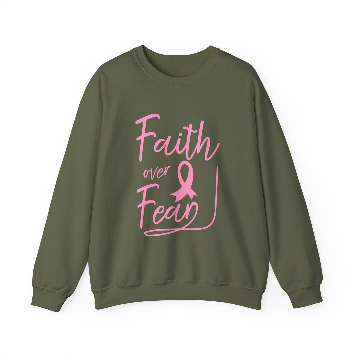 "Faith Over Fear" Faith Crewneck Sweatshirt