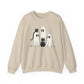 Ghostly Cats Halloween Crewneck Sweatshirt - Samberule