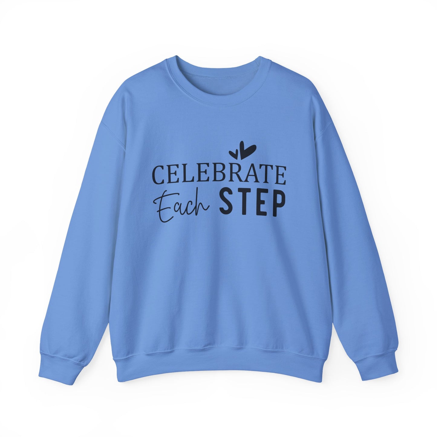 Celebrate Each Step Mental Health Crewneck Sweatshirt