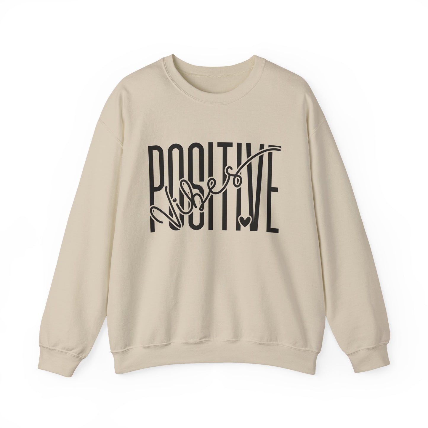 Positive Vibes Mental Health Crewneck Sweatshirt