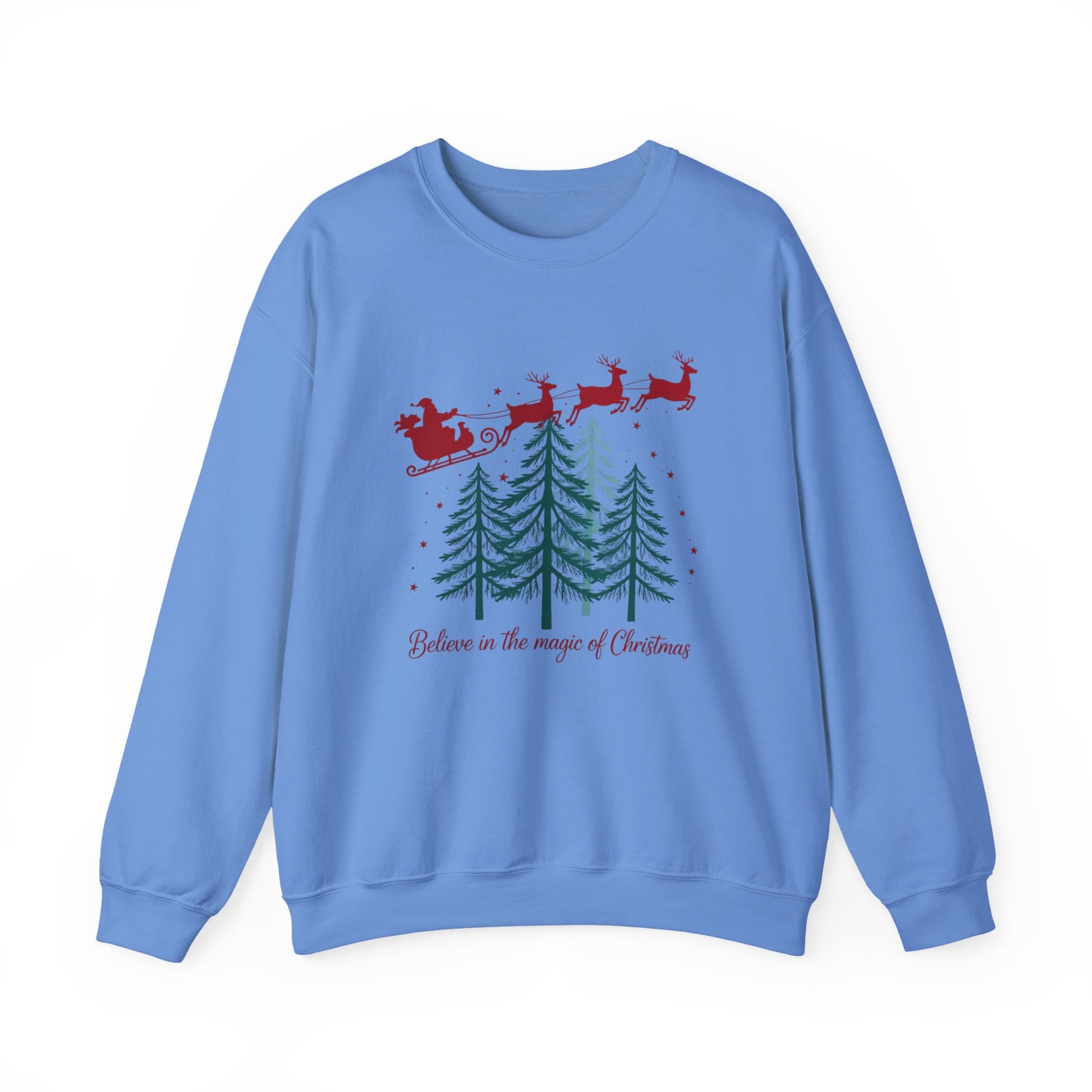 Believe In The Magic Of Christmas Crewneck Sweatshirt - Samberule