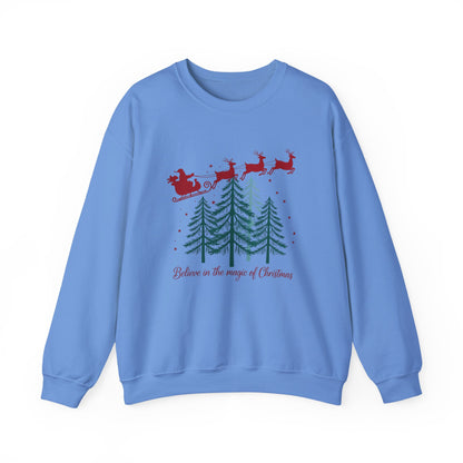 Believe In The Magic Of Christmas Crewneck Sweatshirt - Samberule