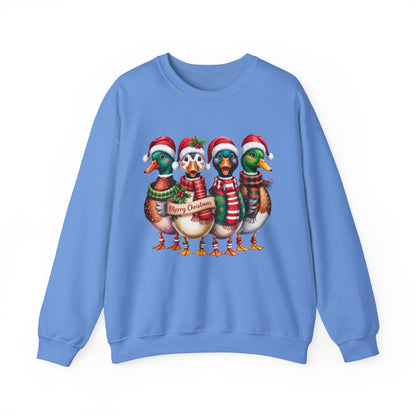 Festive Duck Christmas Crewneck Sweatshirt - Samberule