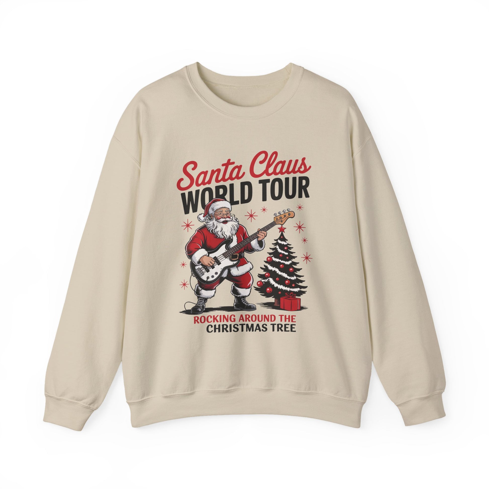 Santa Claus World Tour Christmas Crewneck Sweatshirt - Samberule